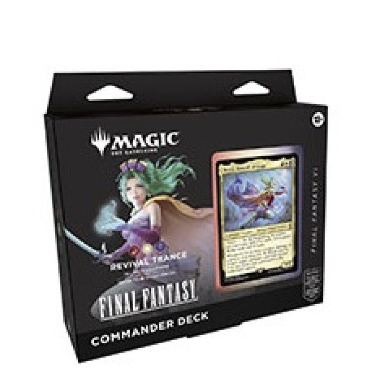 Magic The Gathering Final Fantasy Commander Deck Revival Trance