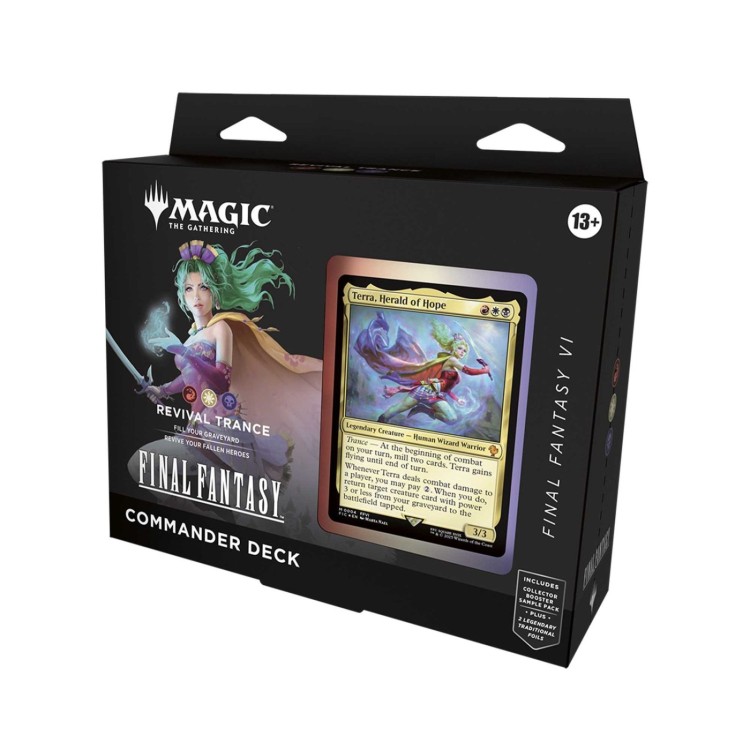 Magic The Gathering Final Fantasy Commander Deck Revival Trance