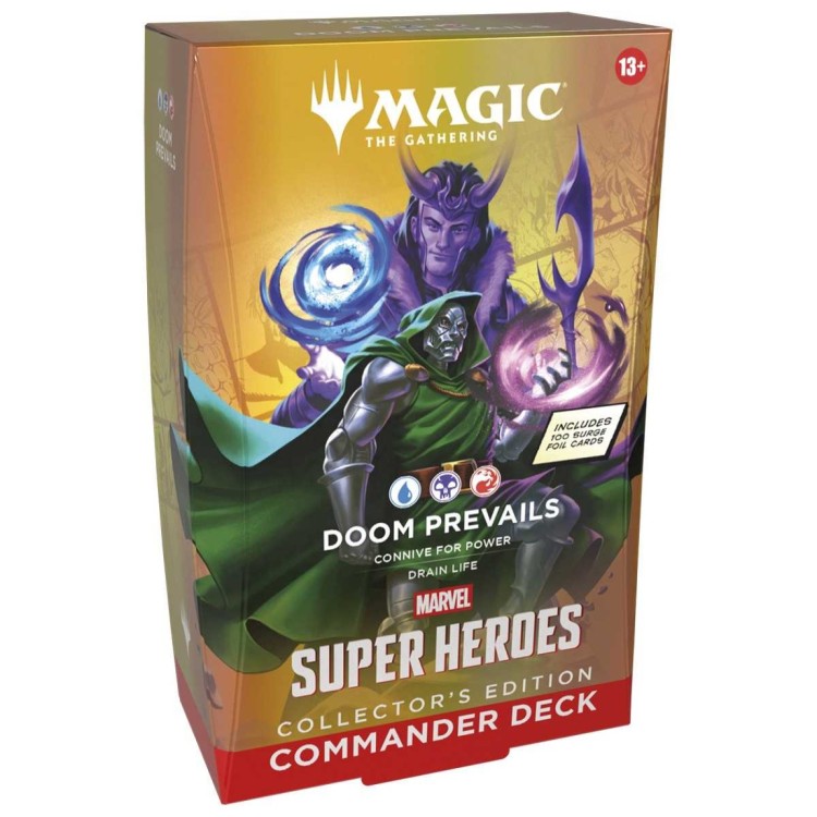 Magic The Gathering Marvel Super Heroes Collector Commander Deck Doom Prevails
