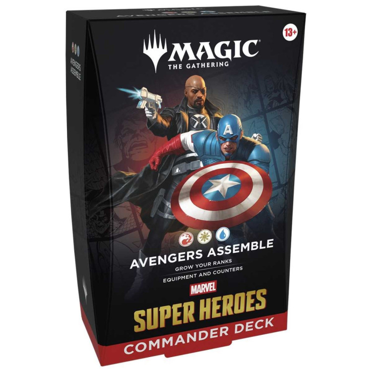 Magic The Gathering Marvel Super Heroes Commander Deck Avengers Assemble