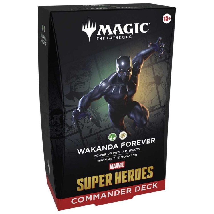Magic The Gathering Marvel Super Heroes Commander Deck Wakanda Forever
