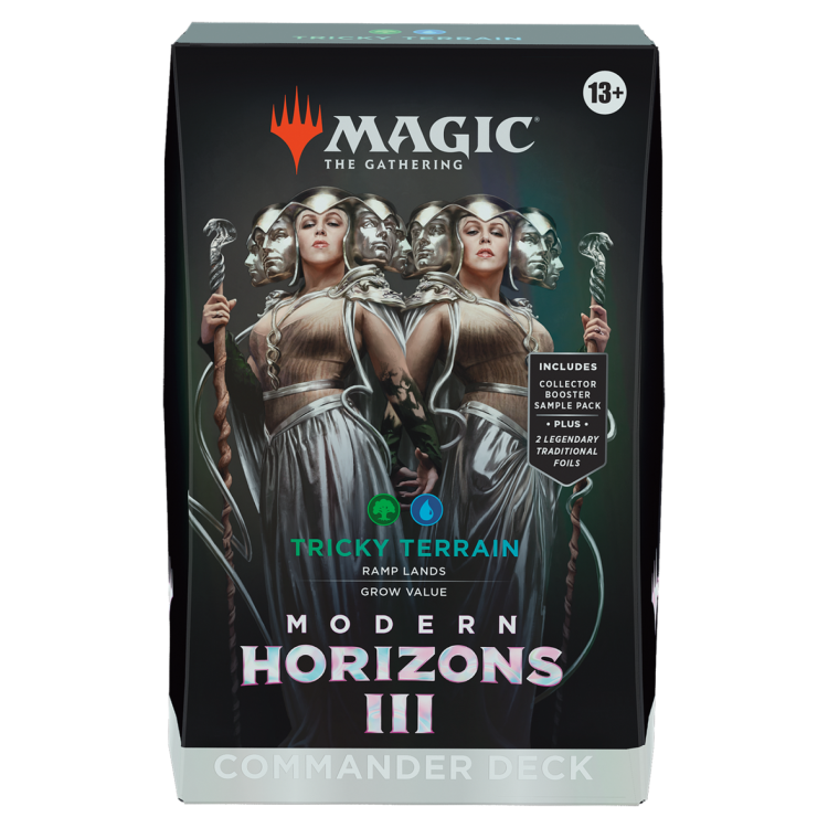 Magic The Gathering Modern Horizons 3 Commander Deck Tricky Terrain