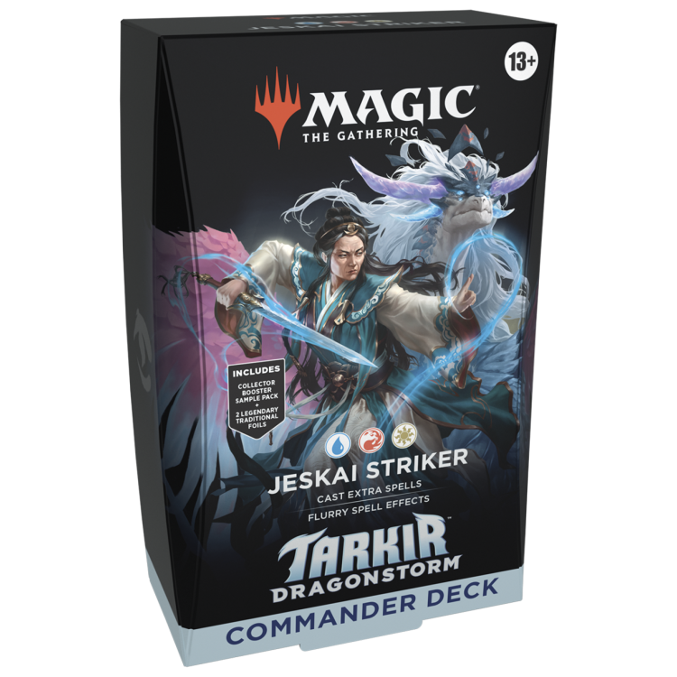 Magic The Gathering Tarkir Dragonstorm Commander Deck Jeskai Striker