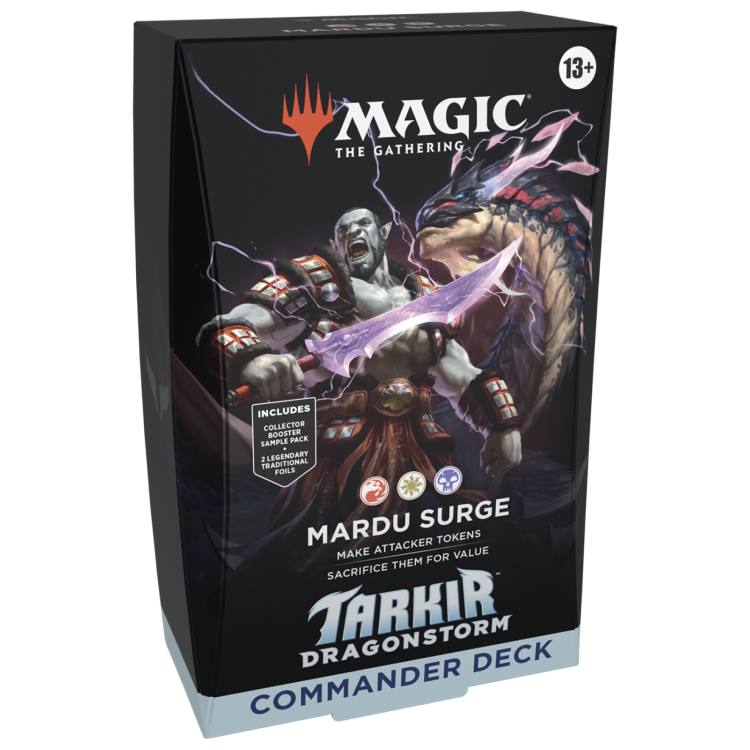 Magic The Gathering Tarkir Dragonstorm Commander Deck Mardu Surge
