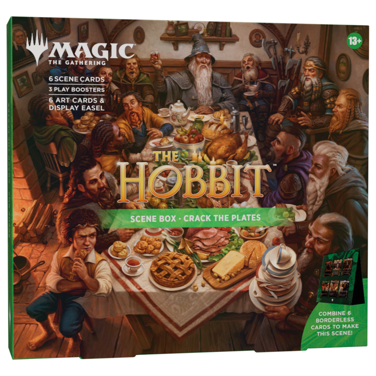 Magic The Gathering The Hobbit Scene Box Crack The Plates