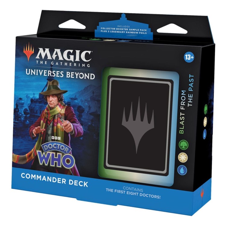 Magic The Gathering Universes Beyond Doctor Who Commander Deck Blast From The Past