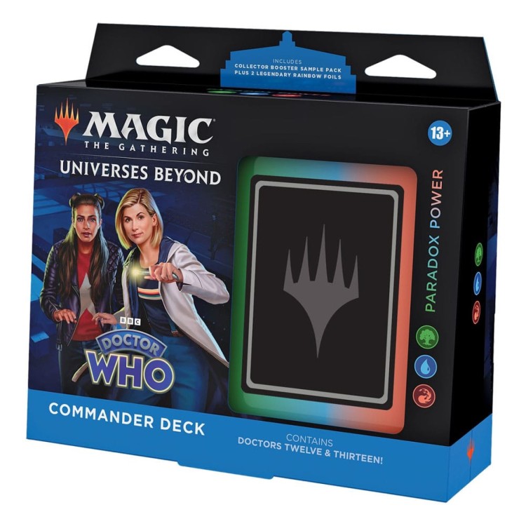 Magic The Gathering Universes Beyond Doctor Who Commander Deck Paradox Power 