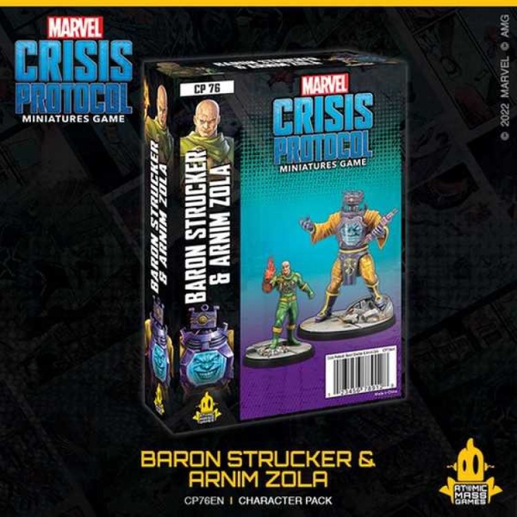 Marvel Crisis Protocol Baron Strucker and Arnim Zola