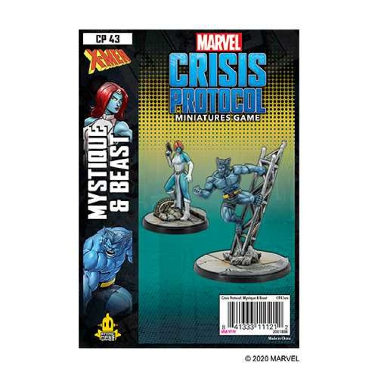Marvel Crisis Protocol Mystique and Beast