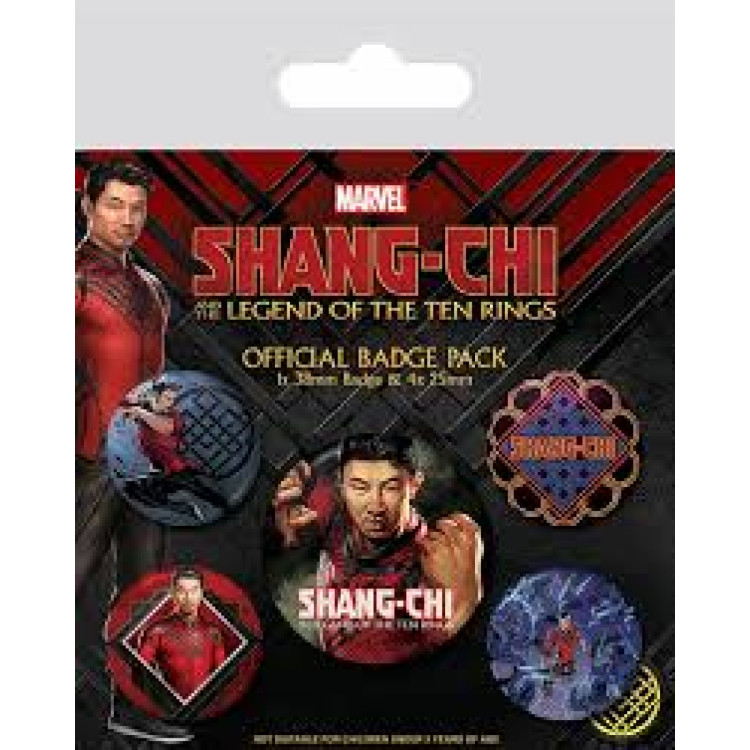 Marvel Shang Chi Badge Pack