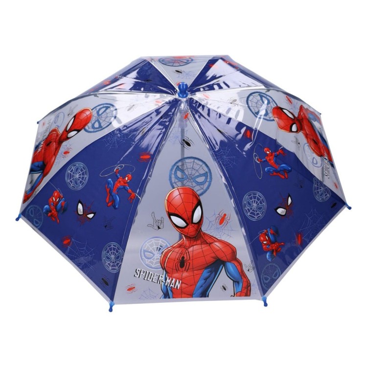 Marvel Spider Man Umbrella Rainy Days Blue