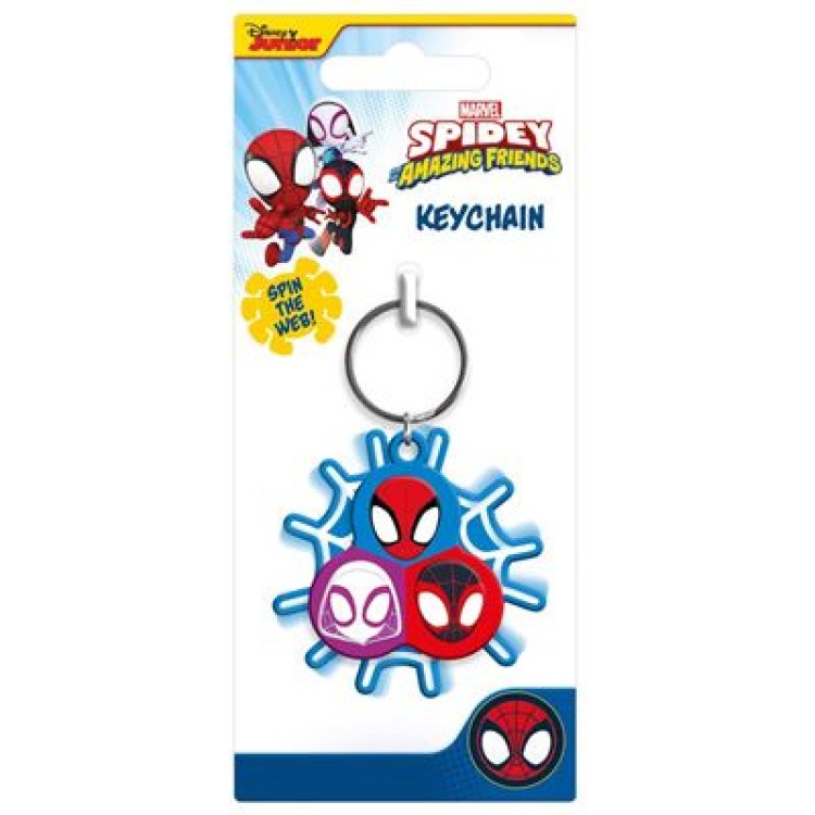 Marvel Spidey Amazing Friends Web Spinner Keychain