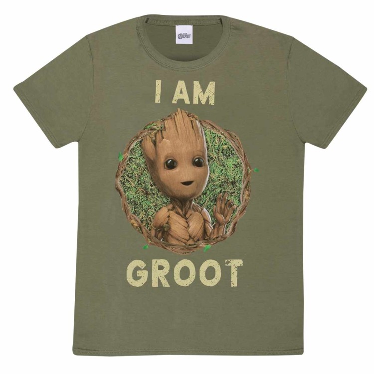 Marvel T Shirt I Am Groot Medium