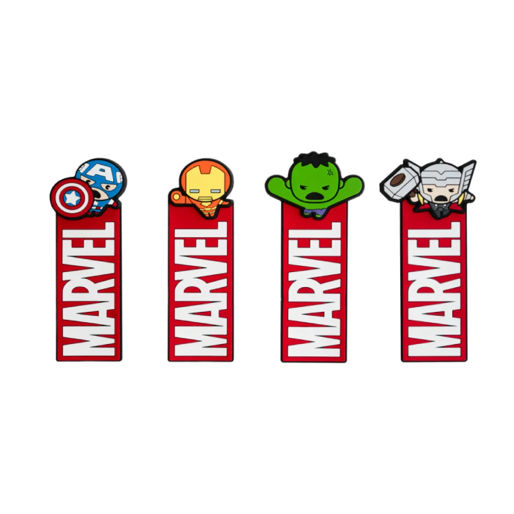 Marvel The Avengers Set Of 4 Bookmarks