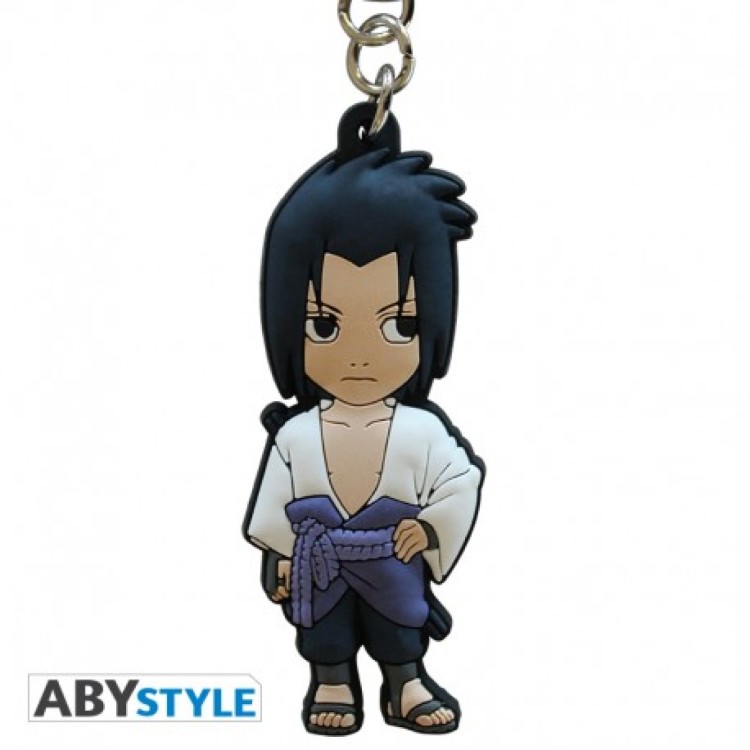 Naruto Shippuden Keychain PVC Sasuke