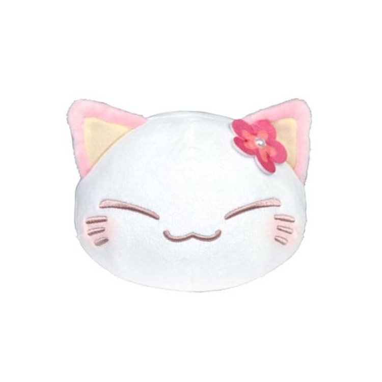 Nemuneko Cat Plush Figure Pink 18 cm