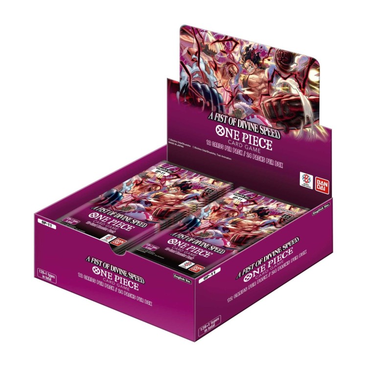 One Piece Card Game A Fist Of Divine Speed Booster Box OP-11