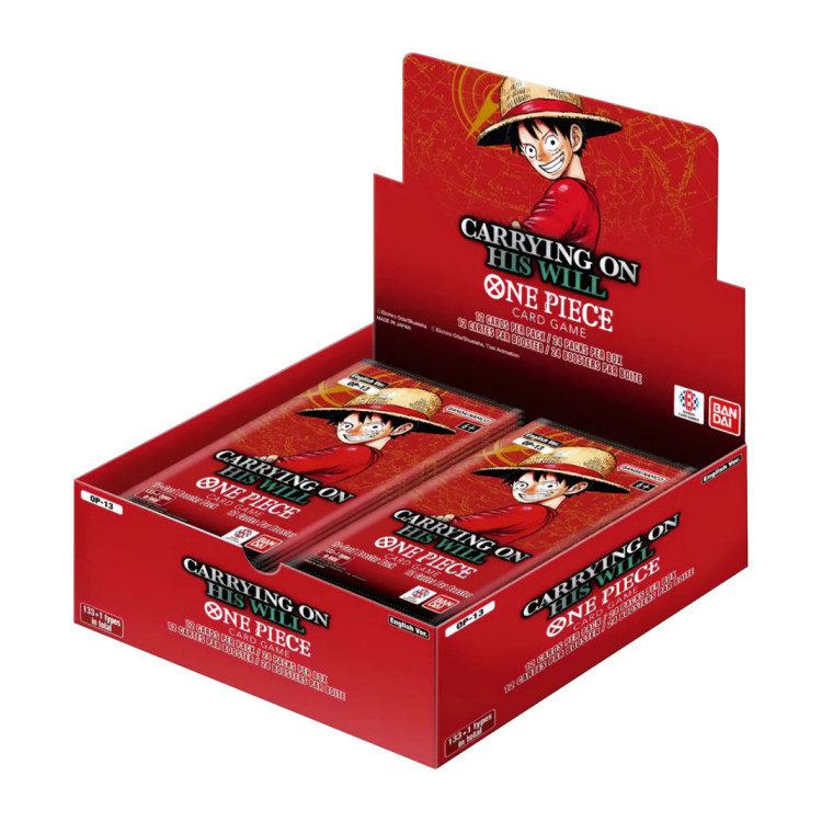 One Piece Card Game Carrying On His Will OP-13 Booster Box