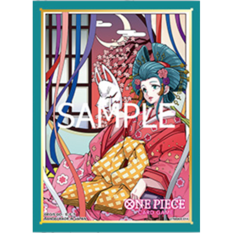 One Piece Card Game Official Sleeve 10 Hiyori
