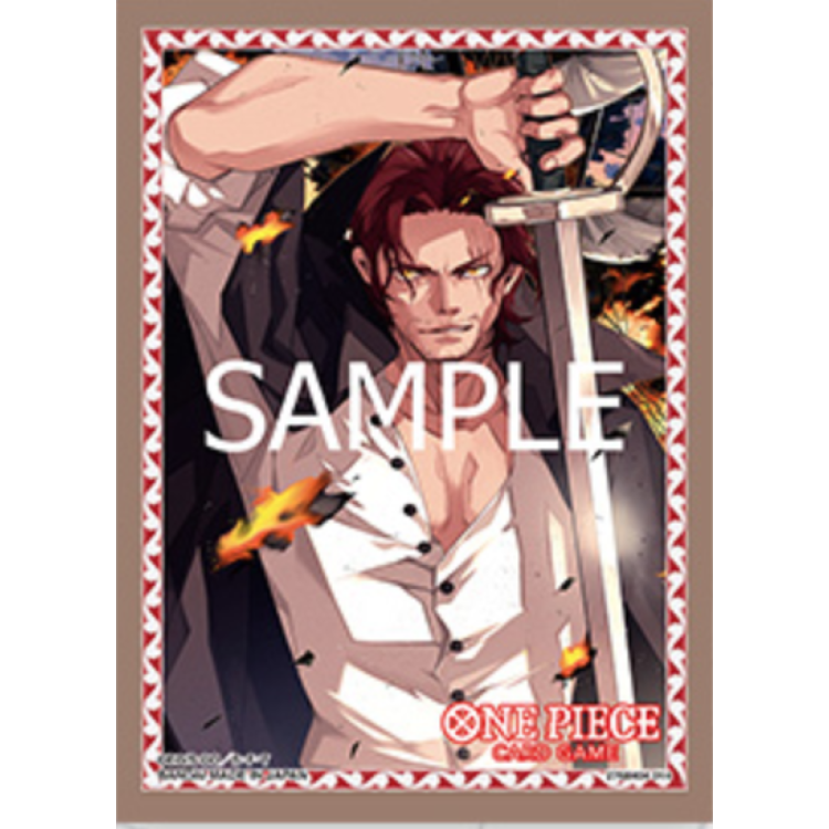 One Piece Card Game Official Sleeve 10 Shanks