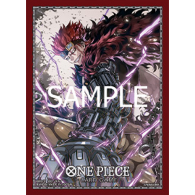 One Piece Card Game Official Sleeve 9 Eustass Kid