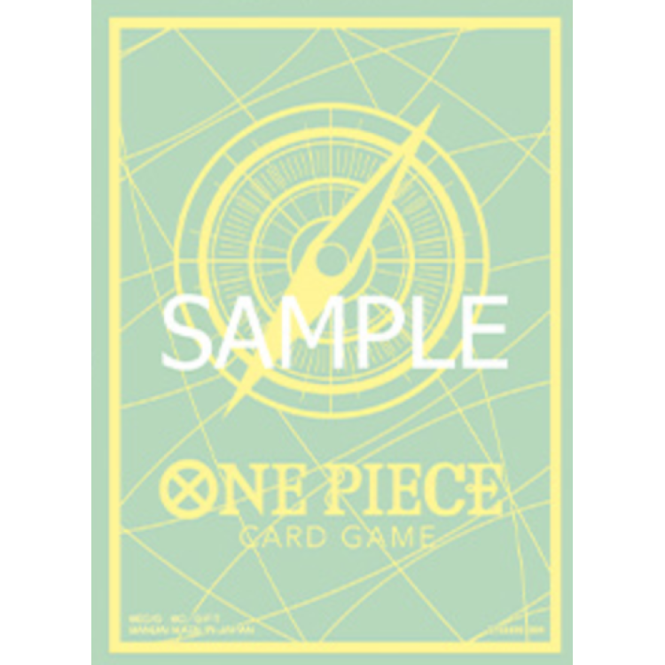 One Piece Card Game Official Sleeve 9 Green Compass
