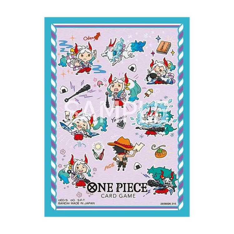 One Piece Card Game Official Sleeve v15 Chibi Yamato