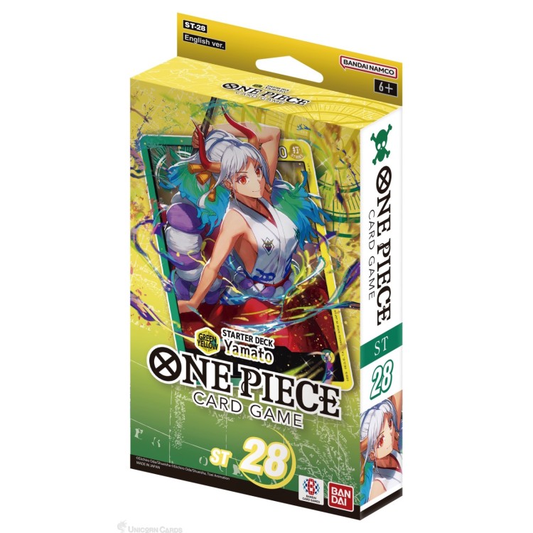 One Piece Card Game Starter Deck Green Yellow Yamato ST-28