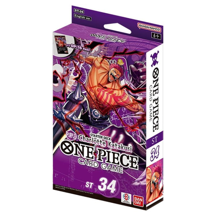 One Piece Card Game Starter Deck ST-34 Charlotte Katakuri