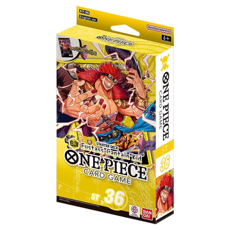 One Piece Card Game Starter Deck ST-36 Eustass Captain Kid
