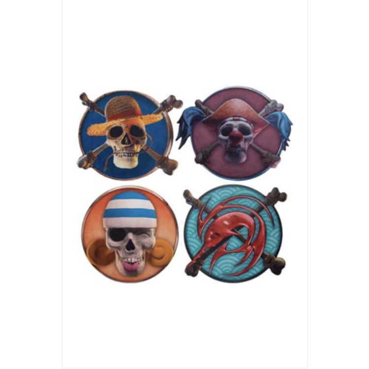 One Piece Coaster 4 pack Style 1