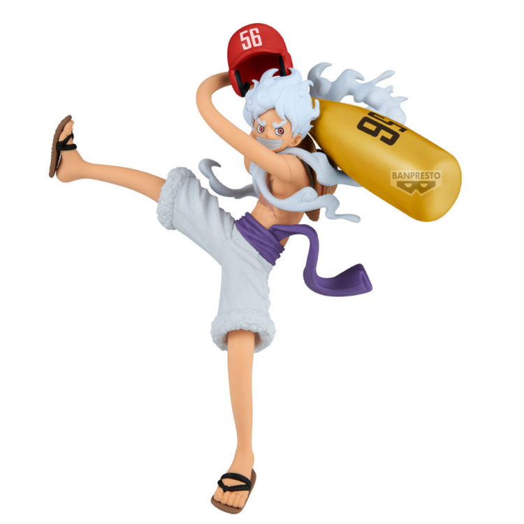 One Piece Monkey D Luffy Gear 5 Battle Record Figure