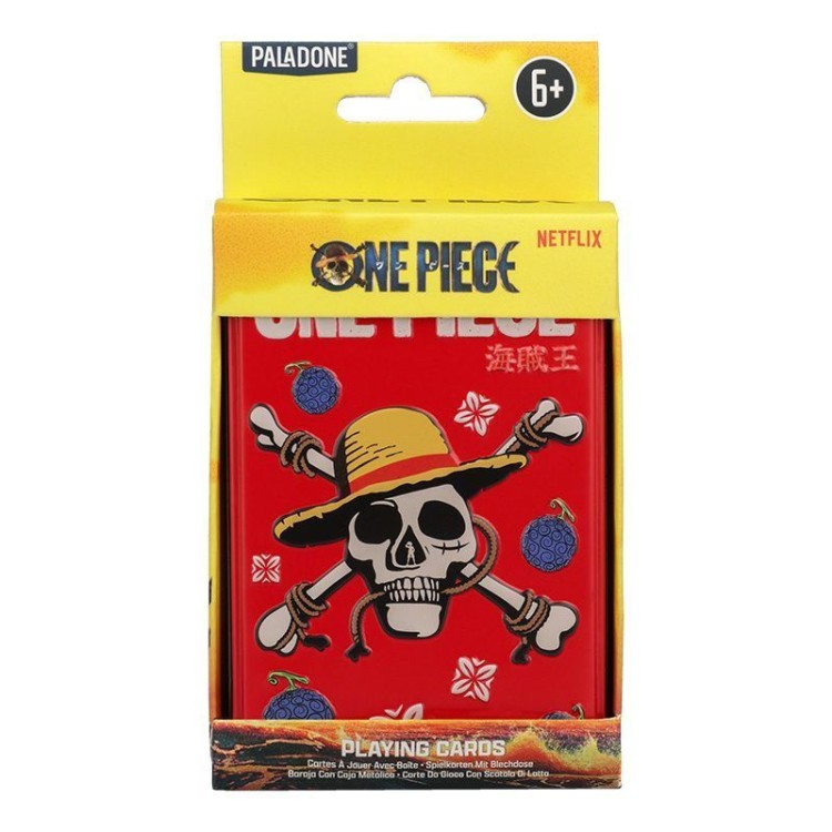 One Piece Playing Cards In A Tin
