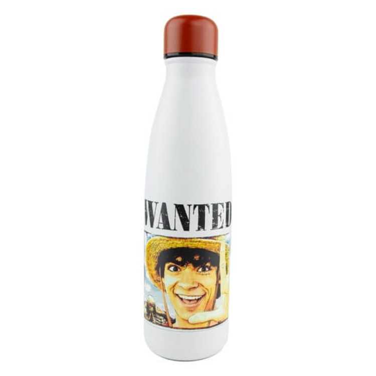 One Piece Thermo Water Wanted Luffy