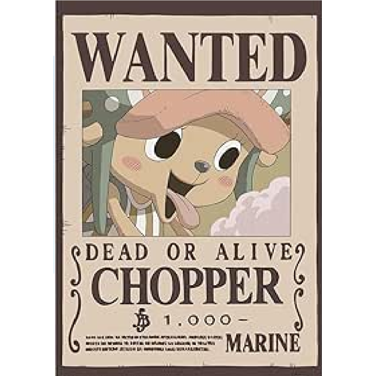 One Piece Wanted Chopper Maxi Poster