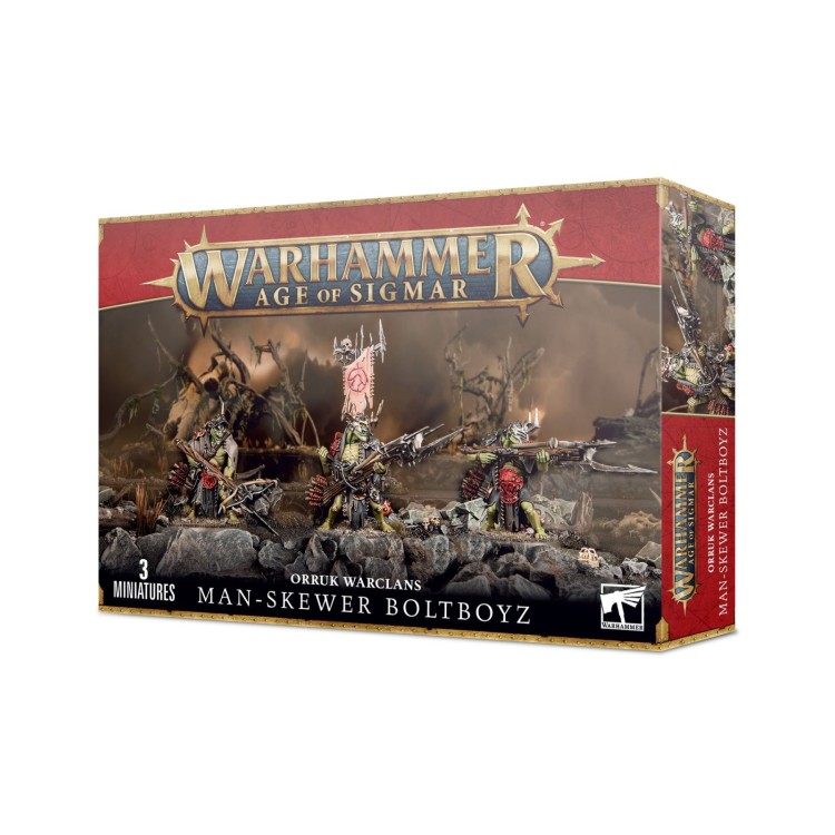 Orruk Warclands Man-Skewer Boltboyz