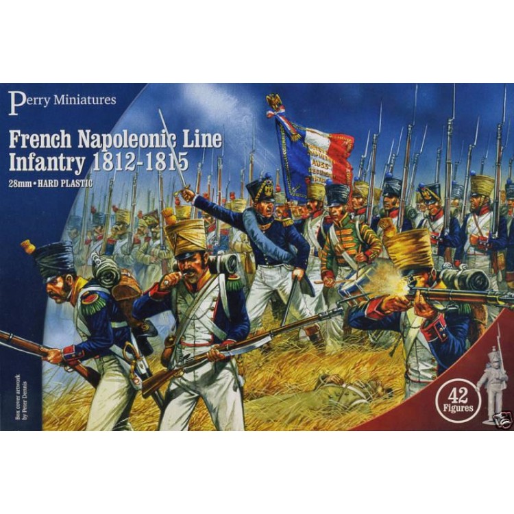 Perry Miniatures Napoleonic Wars French Line Infantry plastic (1812-1815)