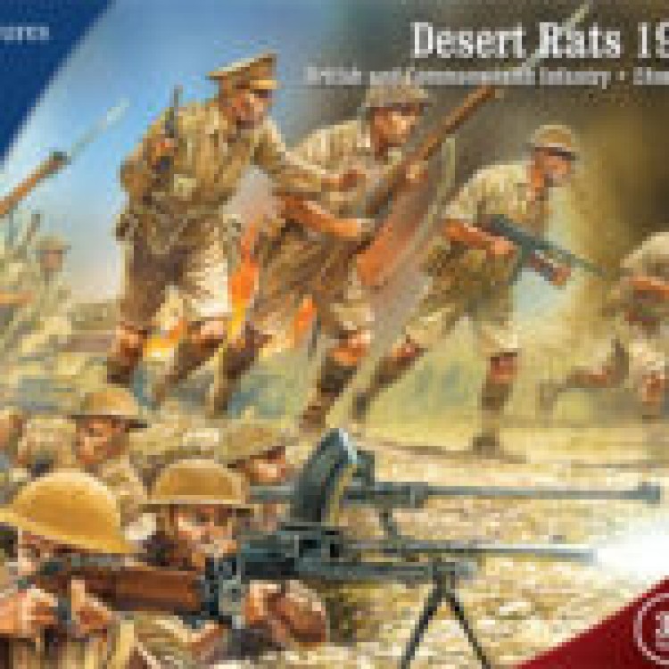 Perry Miniatures WW 1 Desert Rats 1940-1943