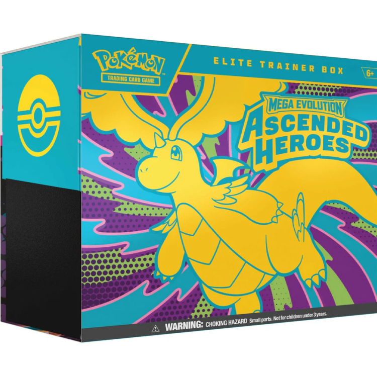 Pokémon TCG Mega Evolution Ascended Heroes Elite Trainer Box
