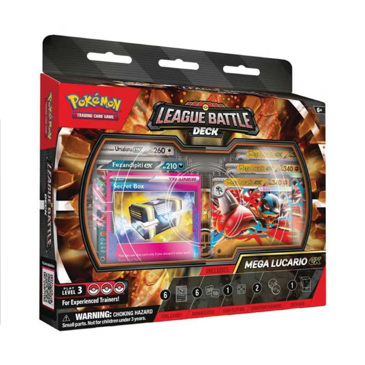 Pokémon TCG Mega Lucario ex League Battle Deck