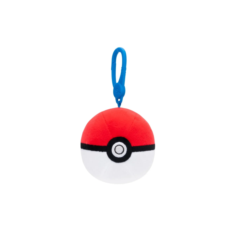 Pokemon Clip-On Plush Poke Ball