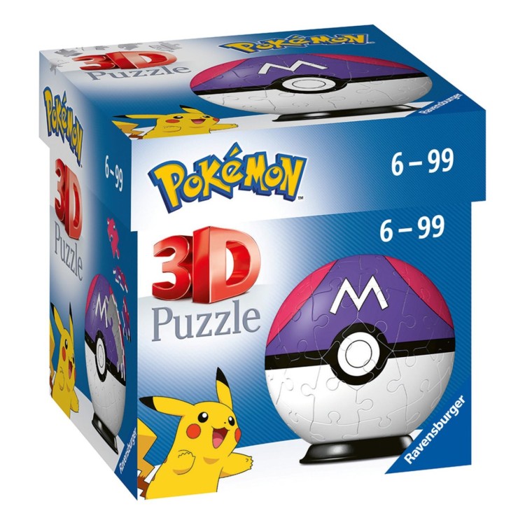Pokemon Master Ball Puzzle 54 piece