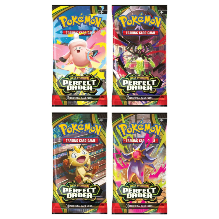Pokemon Mega Evolution Perfect Order Booster Pack