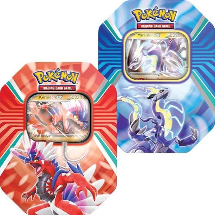 Pokemon Paldea Legends Tin Koraidon/Miraidon