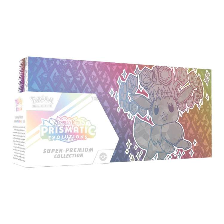 Pokemon Scarlet & Violet 8.5 Prismatic Evolutions Super Premium Collection