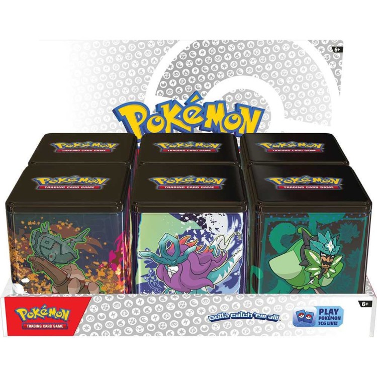 Pokemon Stacking Tins March 2025 Assortment