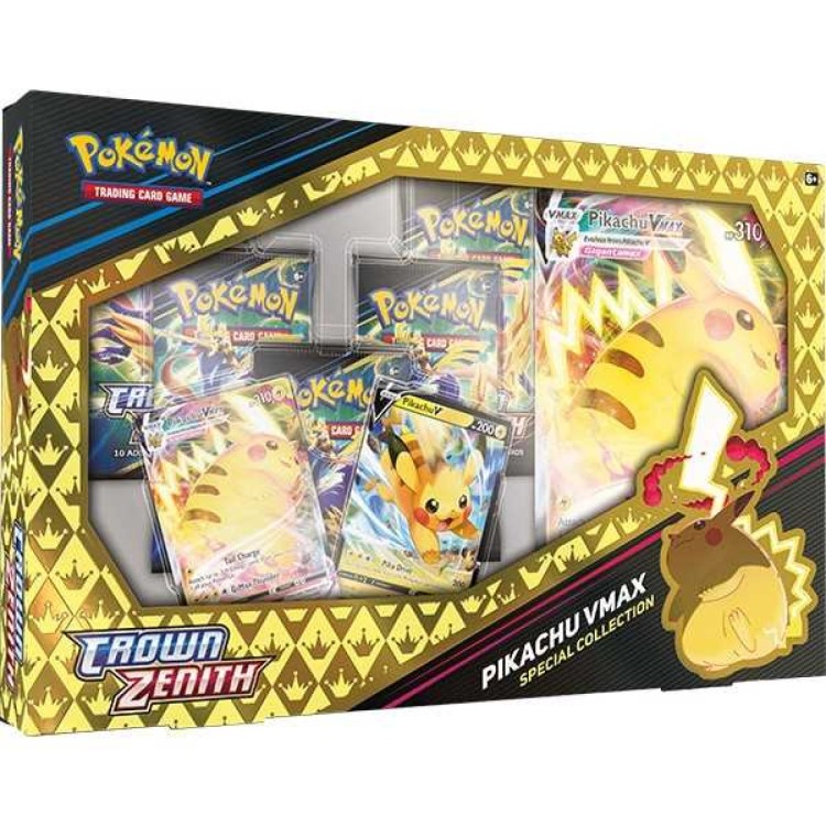 Pokemon Sword & Shield 12.5 Crown Zenith Special Collection Pikachu VMax