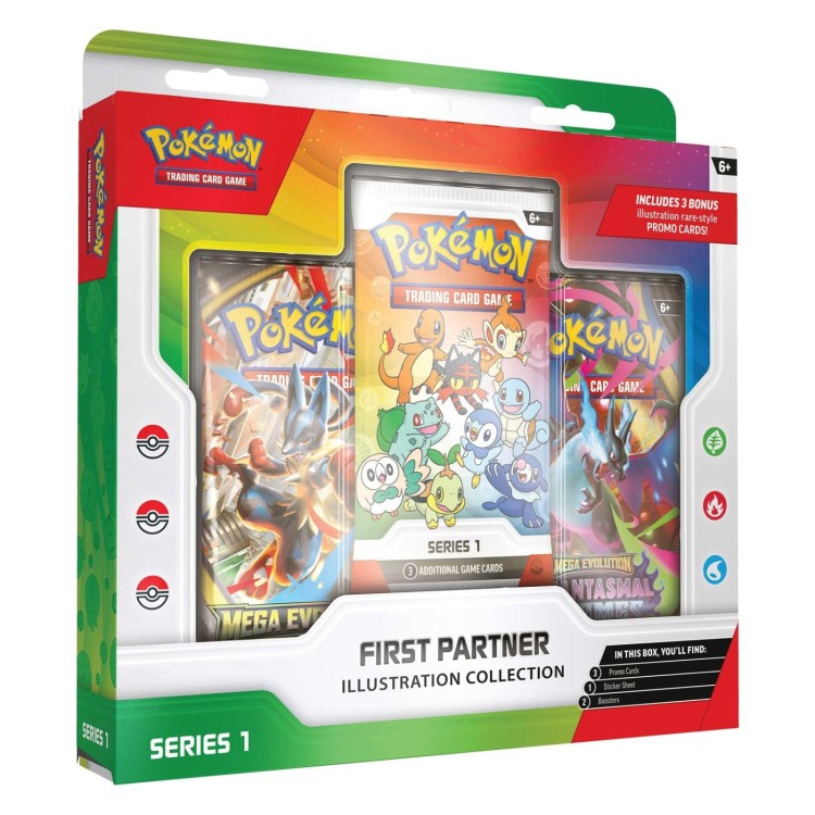 Pokemon TCG First Partner Illustration Collection Series 1