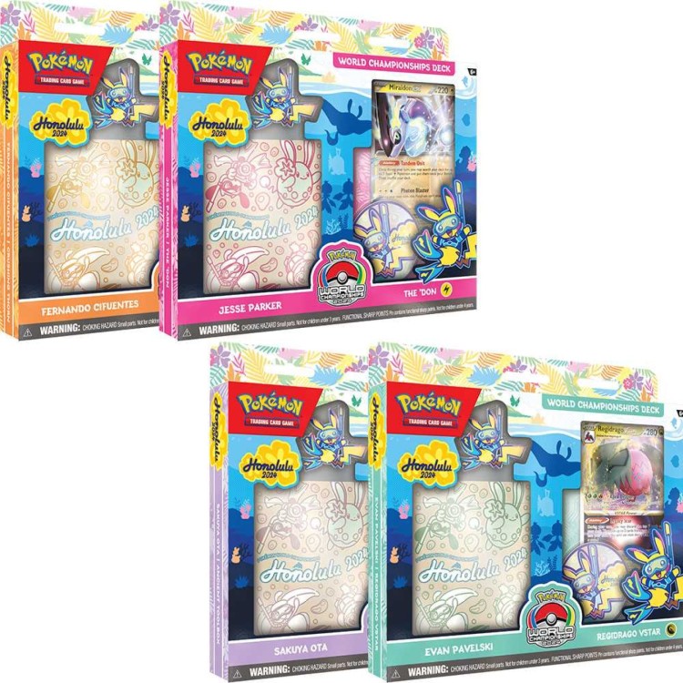 Pokemon World Champions Decks Assortment