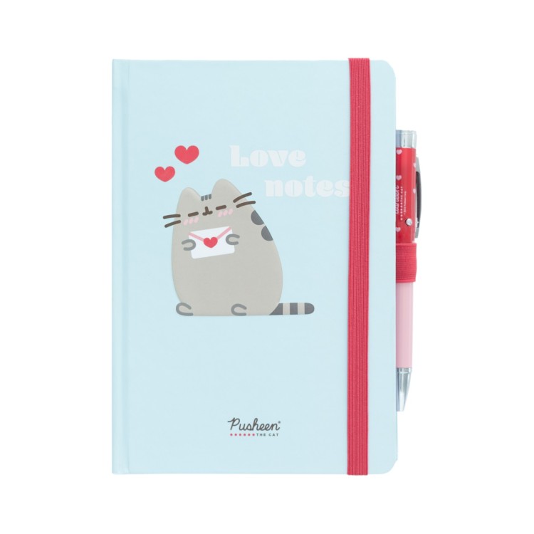 Pusheen Perfect Love Collection Premium A5 Notebook With Projector Pen